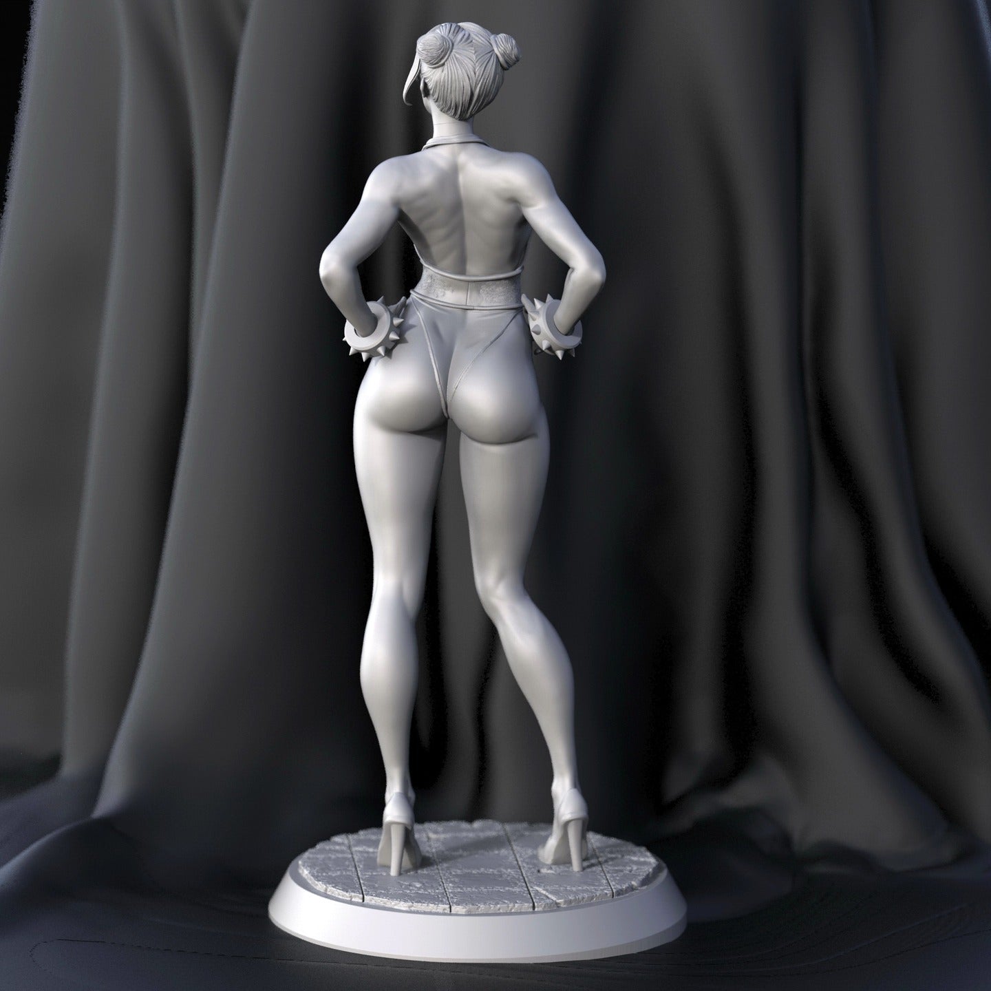 1115 ChunLi_Suit2 - STL 3D Print Files