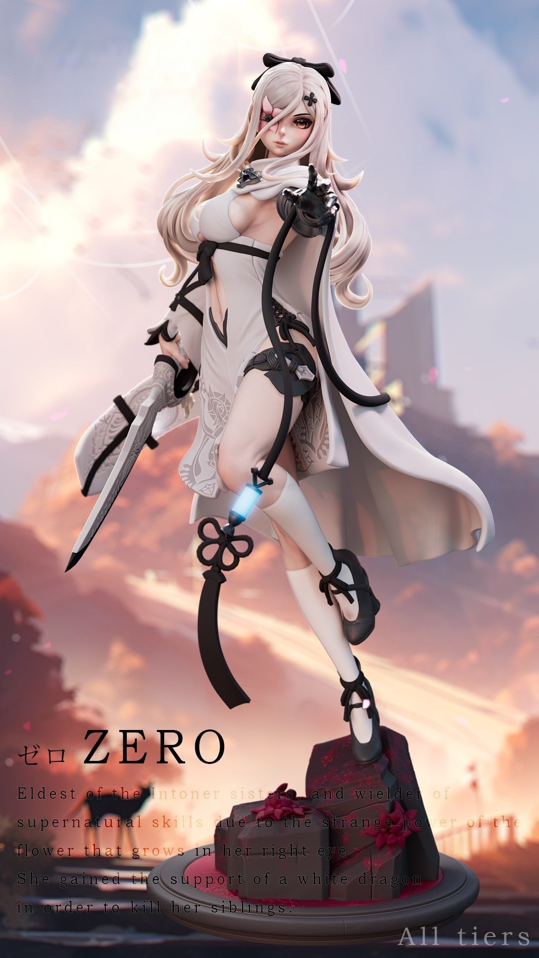 0449 Zero - Drakengard 3 - STL 3D Print Files