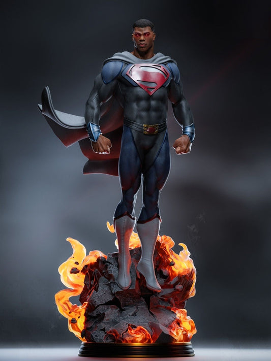 0468 Val-Zod -Black Superman - DC Comics - STL 3D Print Files
