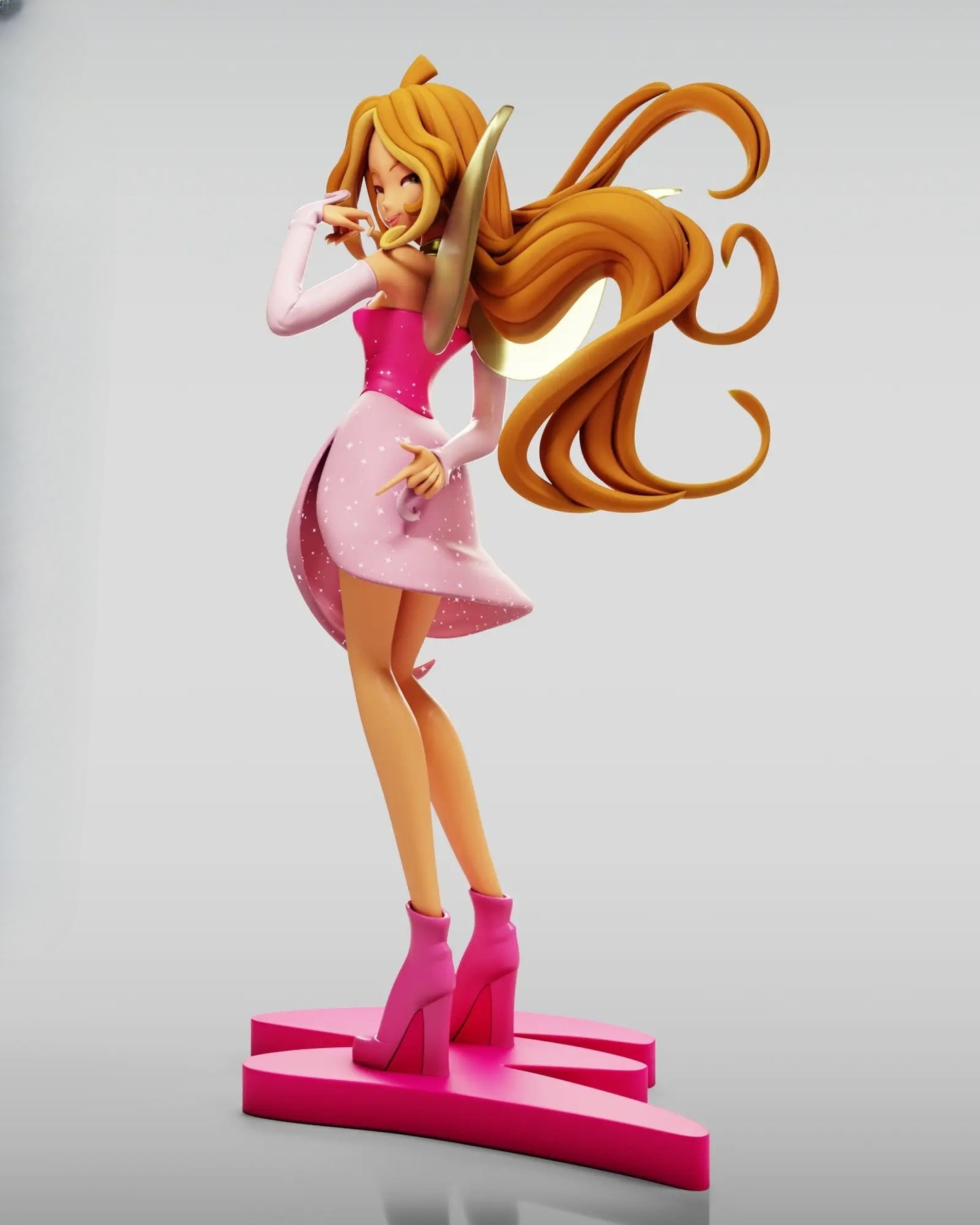 1487 Flora Fairy_Winx Club - STL 3D Print Files