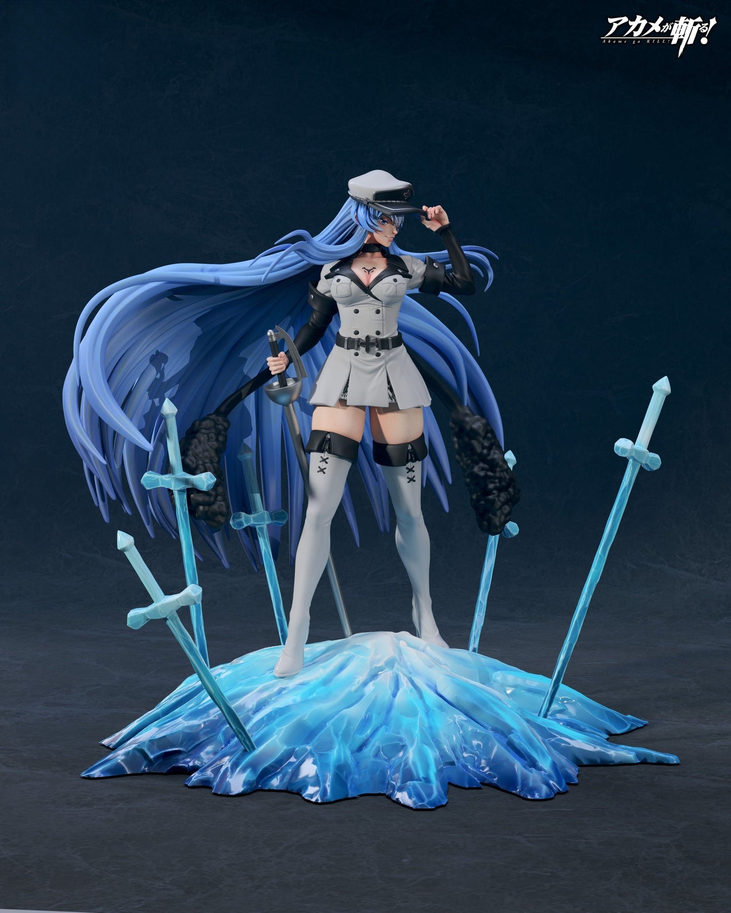 0714 Esdeath - Akame Ga Kill! - STL 3D Print Files