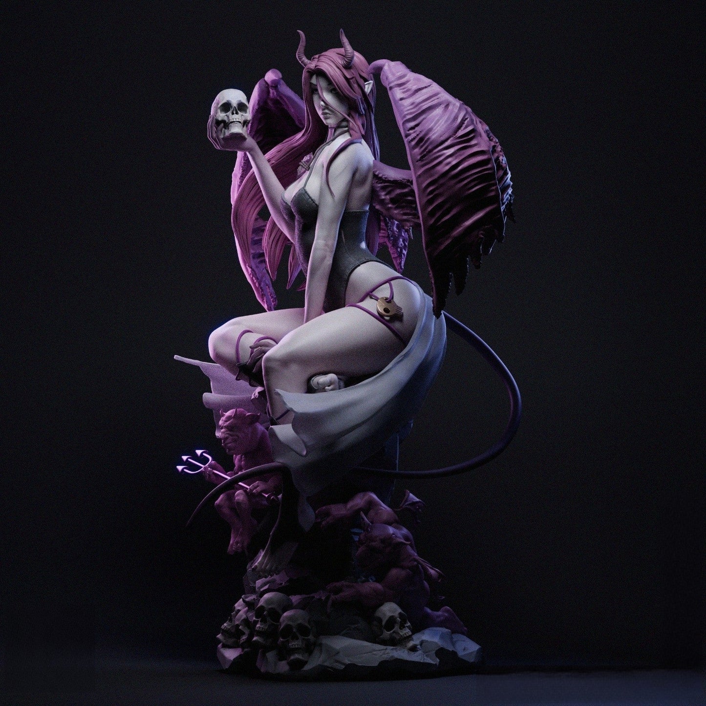 0467 Succubus - STL 3D Print Files