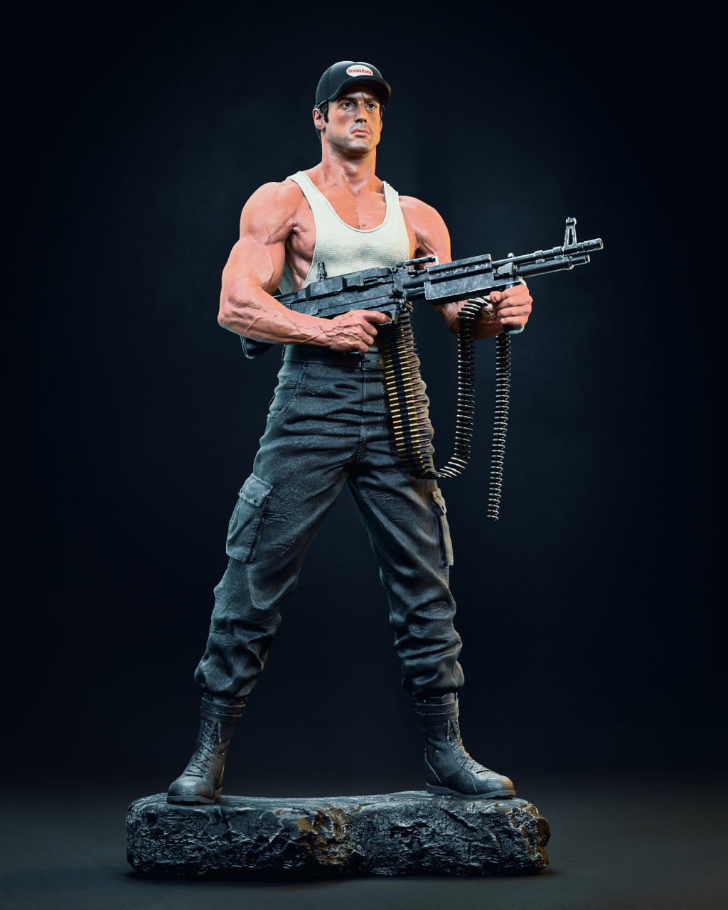 0173 Rambo - First Blood (2983) - STL 3D Print Files