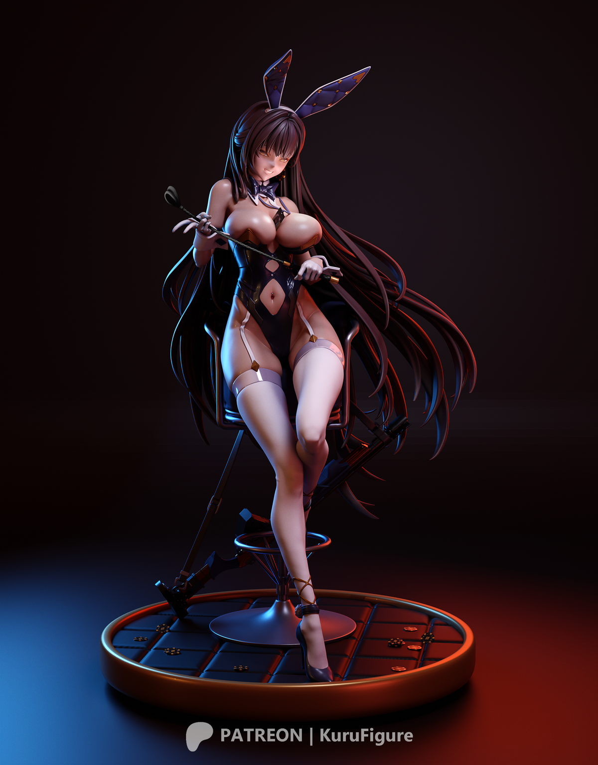 1943 Marciana Bunny_Nikke - STL 3D Print Files