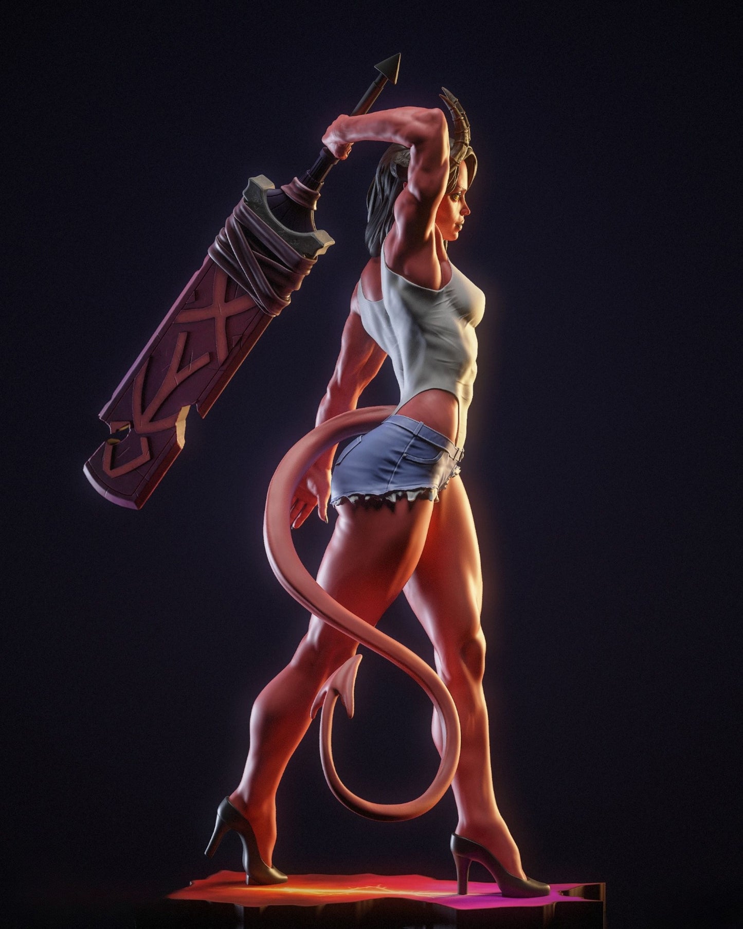 0306 Malevola Dispatch NSFW - STL 3D Print Files