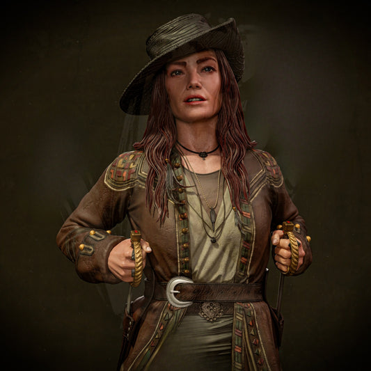 0673 Anne Bonny - STL 3D Print Files