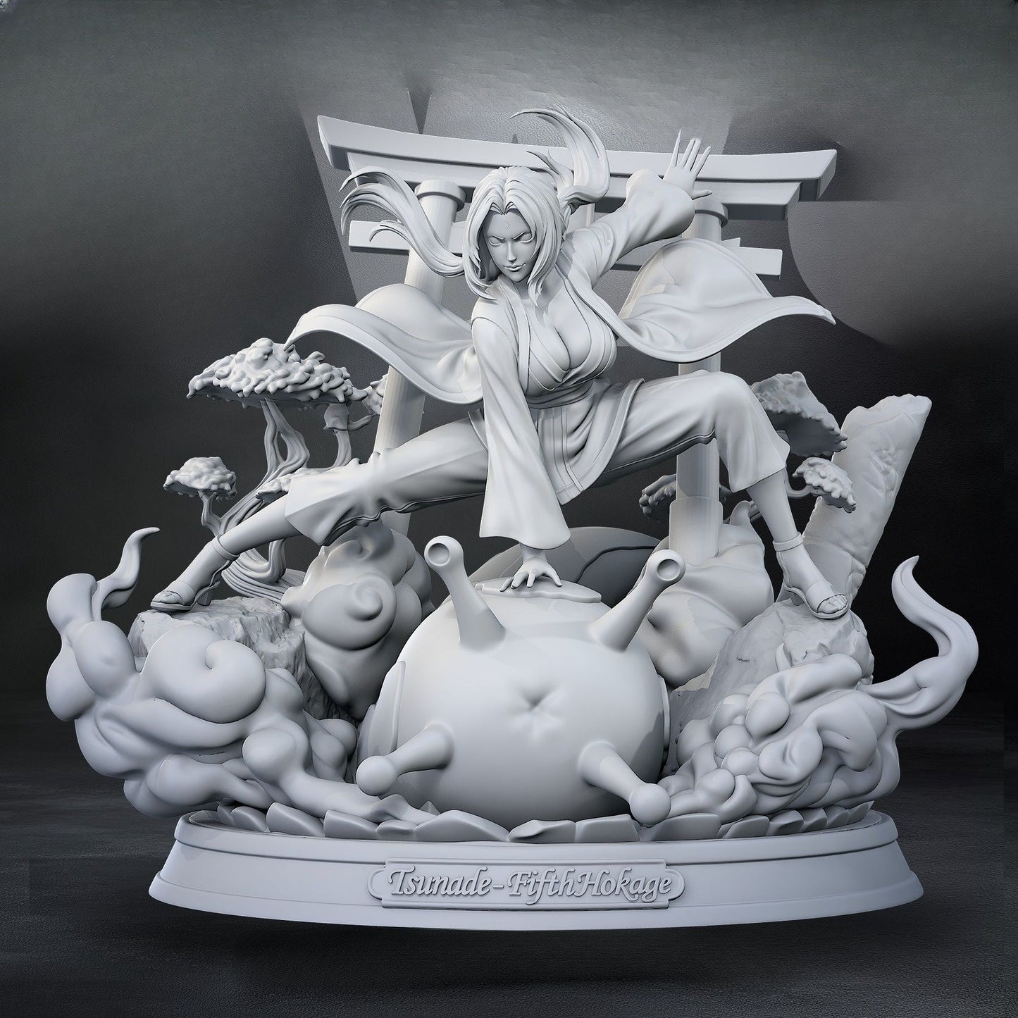 0414 Tsunade Hokage - STL 3D Print Files