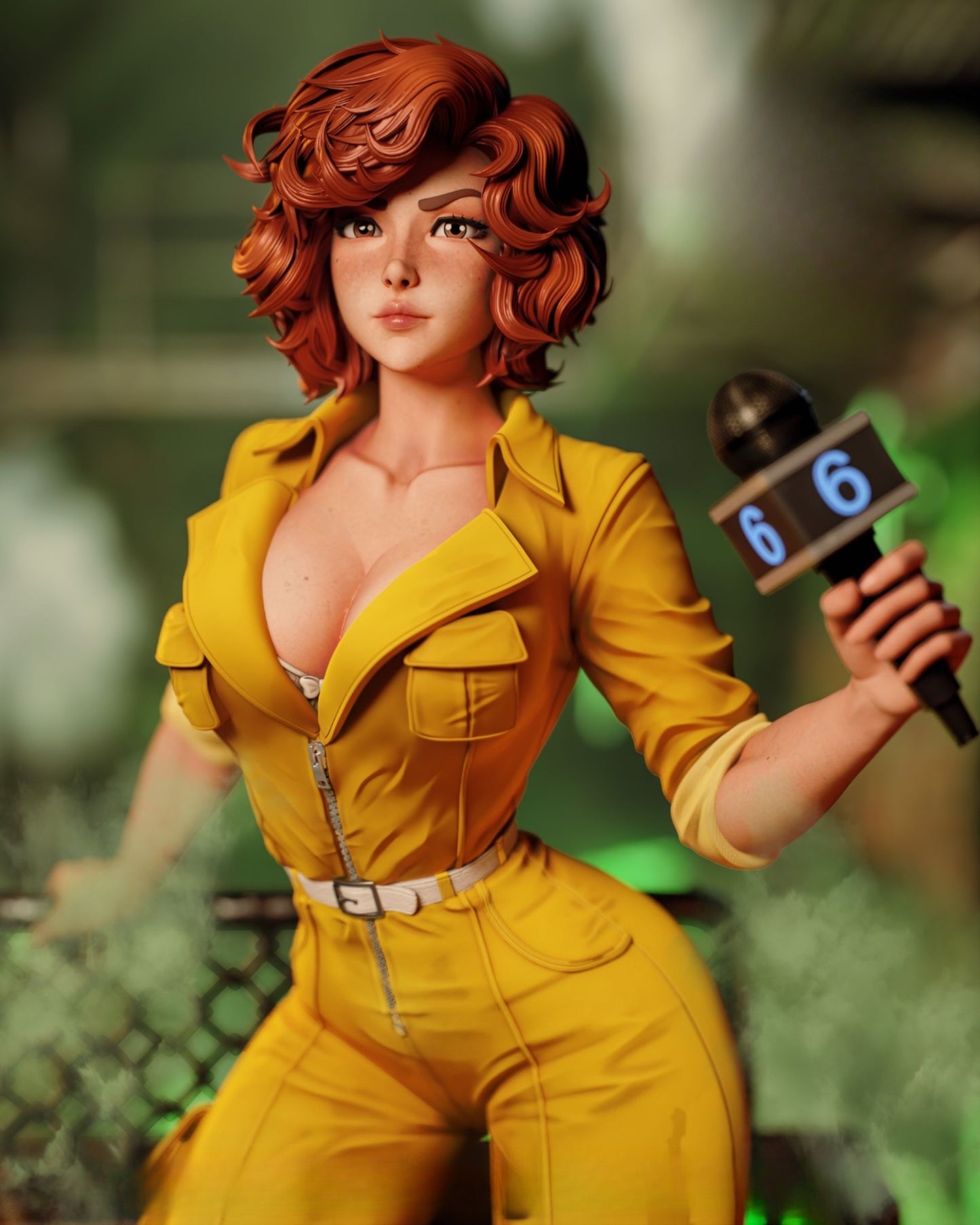 0347 April O’Neil NSFW - STL 3D Print Files
