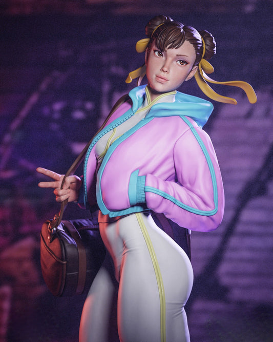 0878 Chun-Li_Street Fighter NSFW - STL 3D Print Files