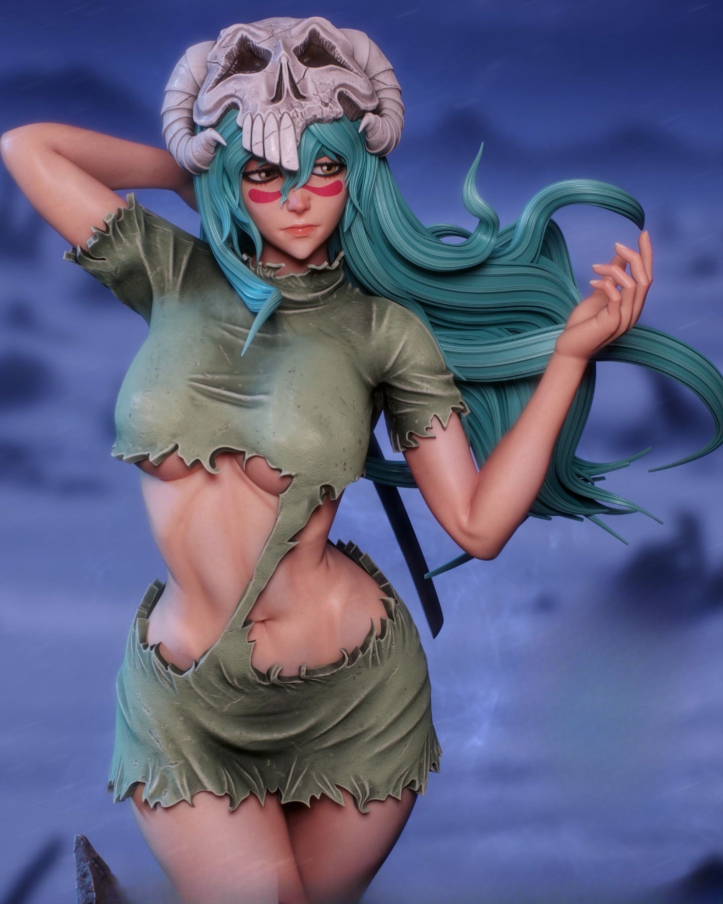 0270 Bleach Nelliel - STL 3D Print Files