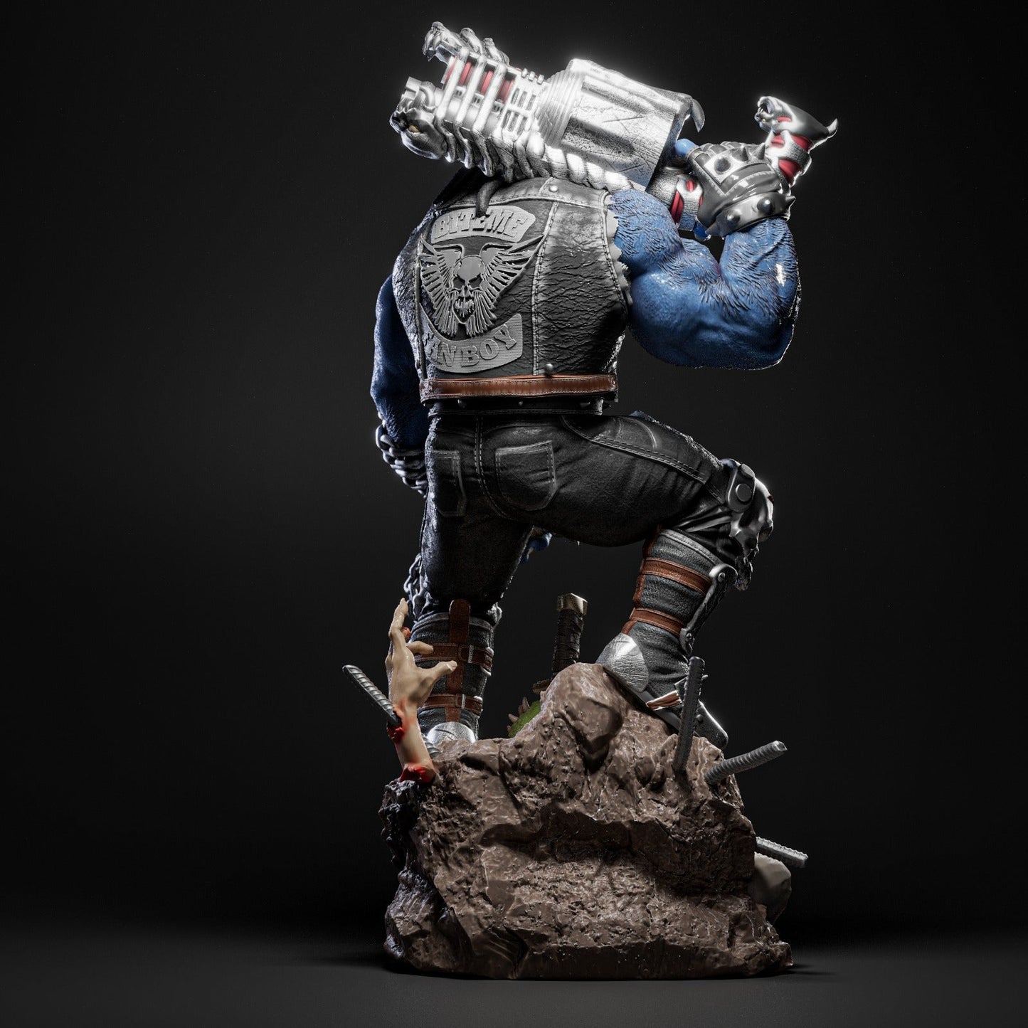 0130 Lobo - DC Comics (1528) - STL 3D Print Files
