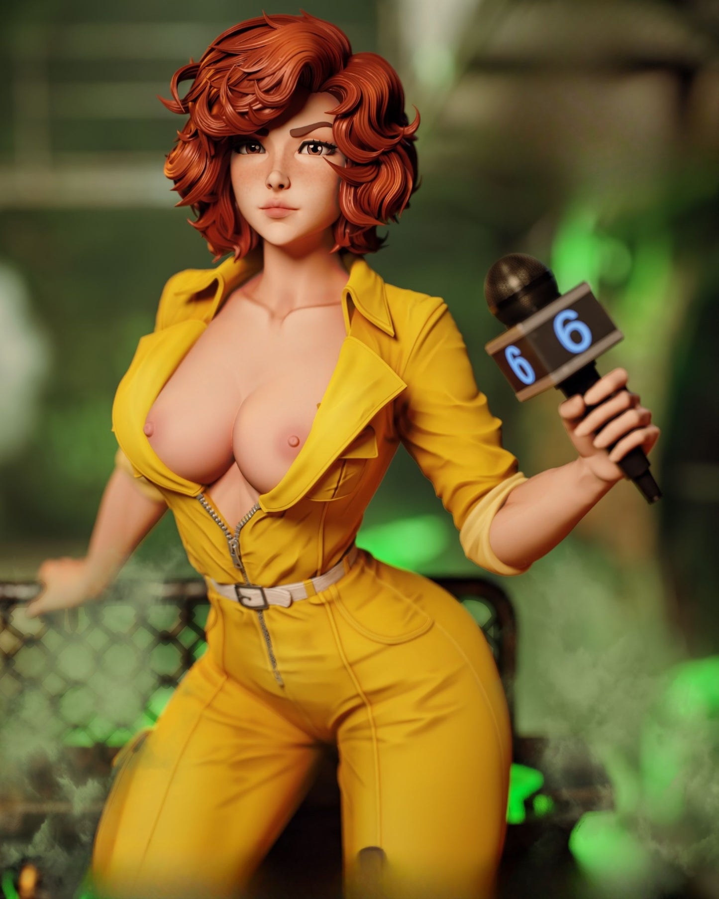 0347 April O’Neil NSFW - STL 3D Print Files