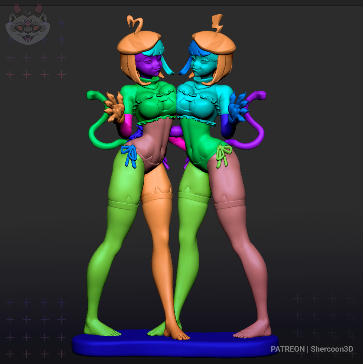 1908 BonBon_ChuChu NSFW - STL 3D Print Files