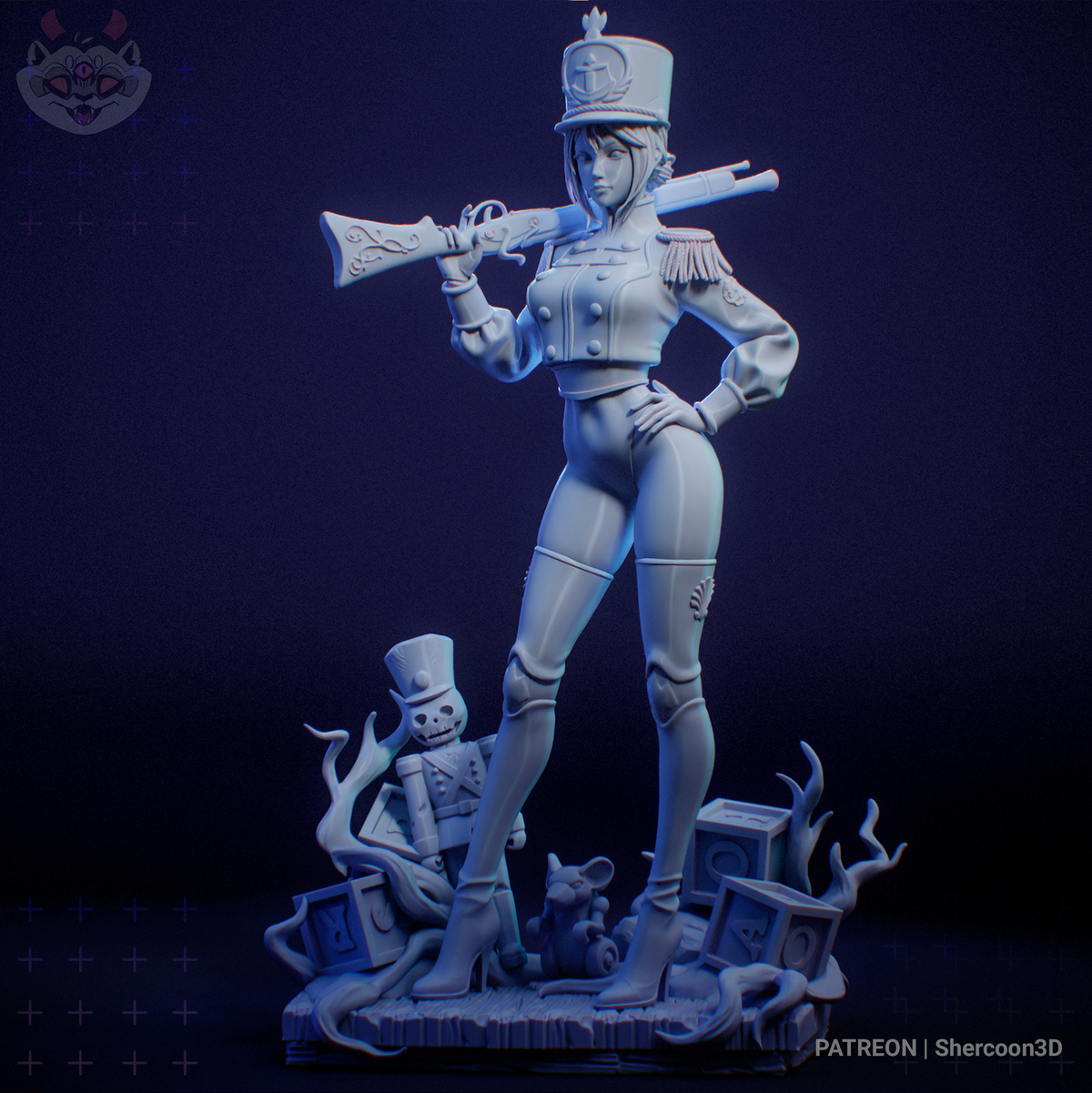1948 Colette Marche_The Tin Soldier NSFW - STL 3D Print Files