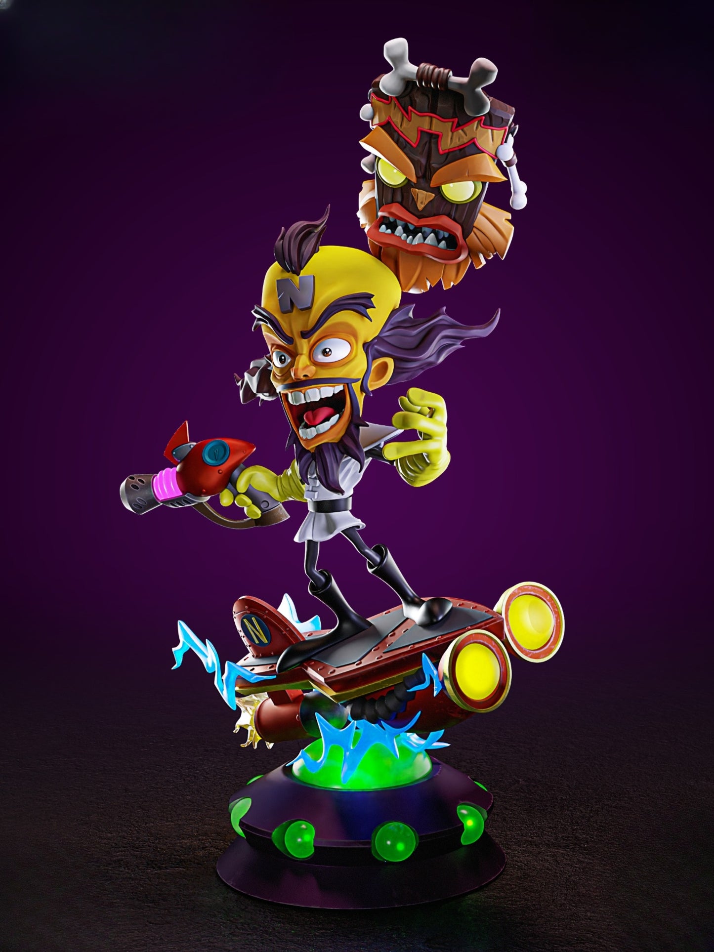 0807 Dr. Neo Cortex - STL 3D Print Files