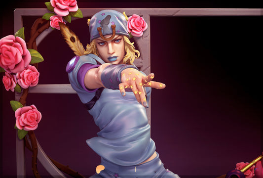 1743 Johnny Joestar_Steel Ball Run - STL 3D Print Files