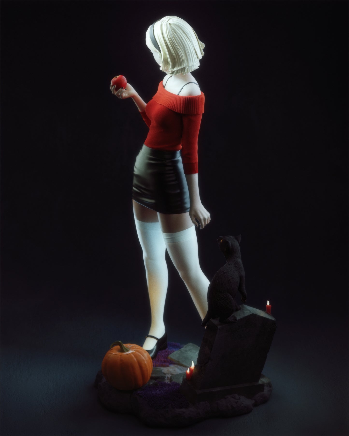 0459 Sabrina Spellman - STL 3D Print Files