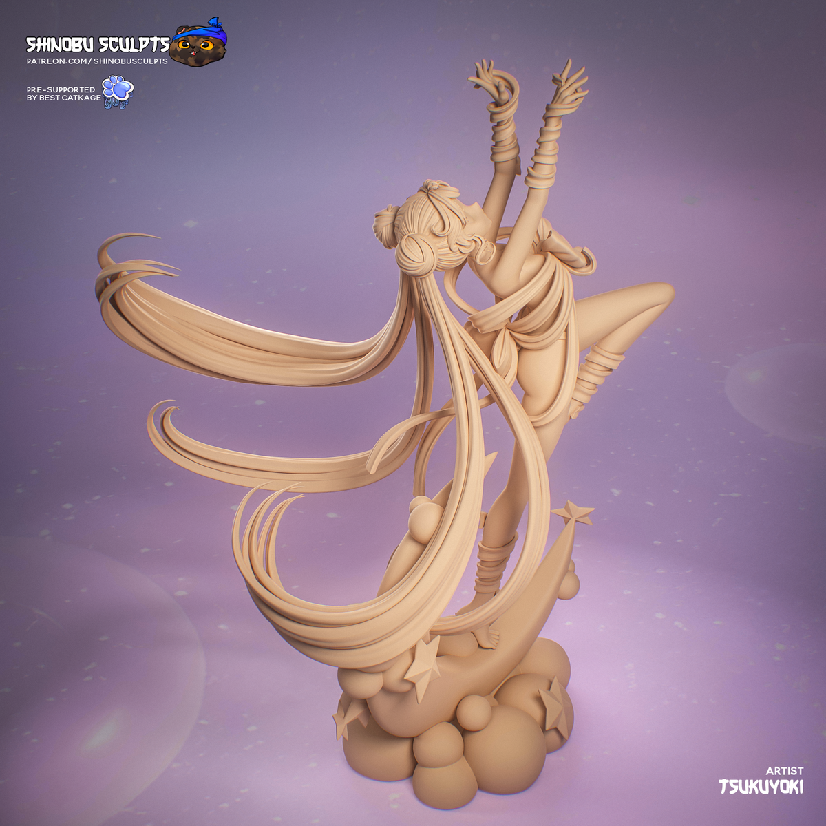 2045 Sailor Moon - STL 3D Print Files