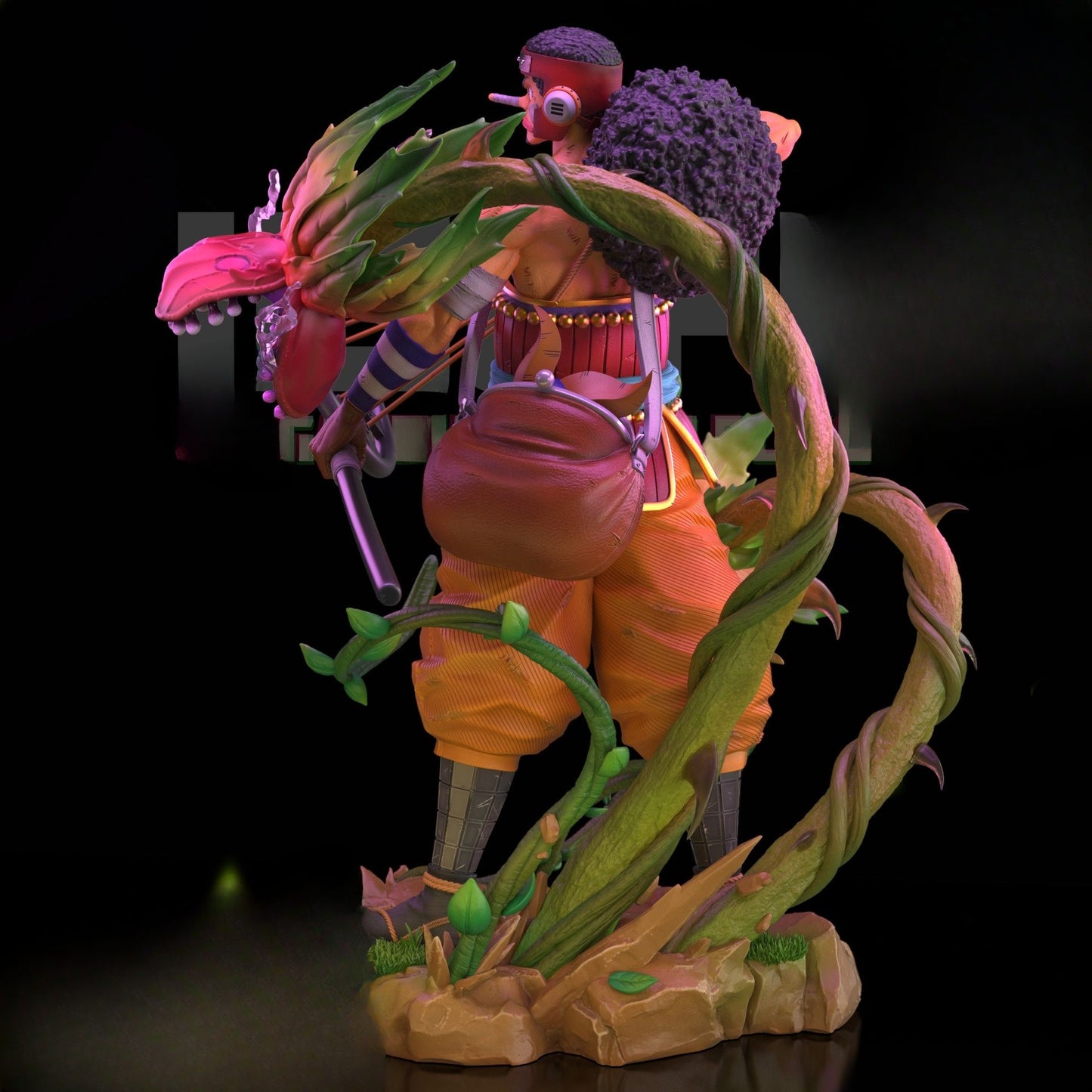 0195 Usopp_One Piece - STL 3D Print Files