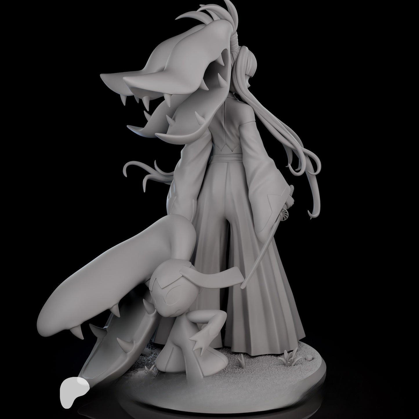 1668 Mega Mawile_Pokemon - STL 3D Print Files