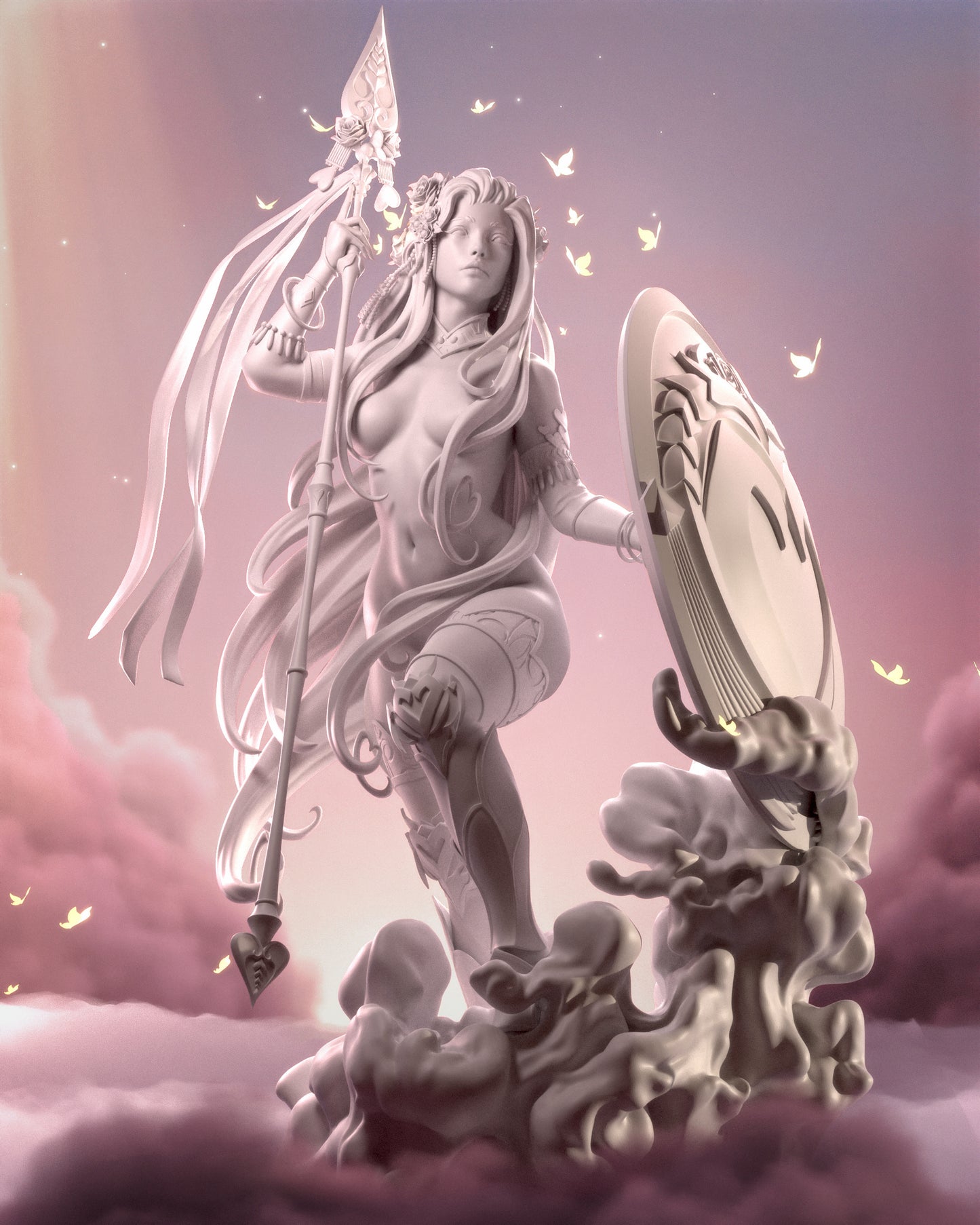 0380 Aphrodite_Hades II - STL 3D Print Files