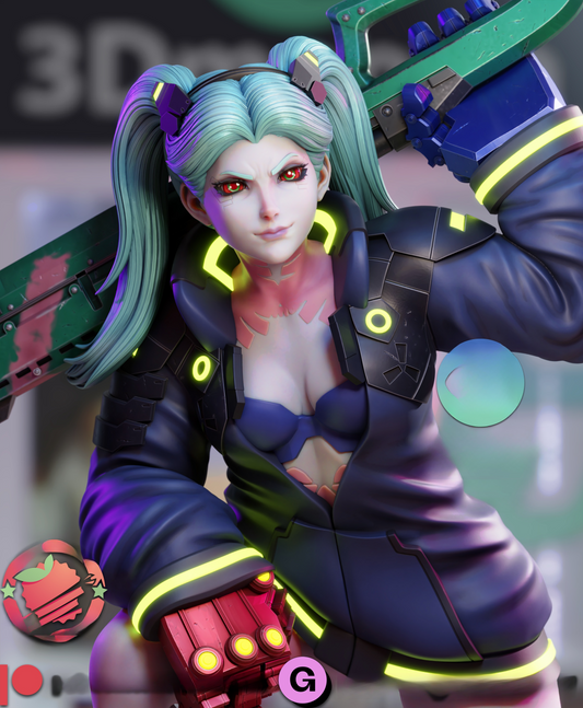 1791 Rebecca_Cyberpunk Edgerunners NSFW - STL 3D Print Files
