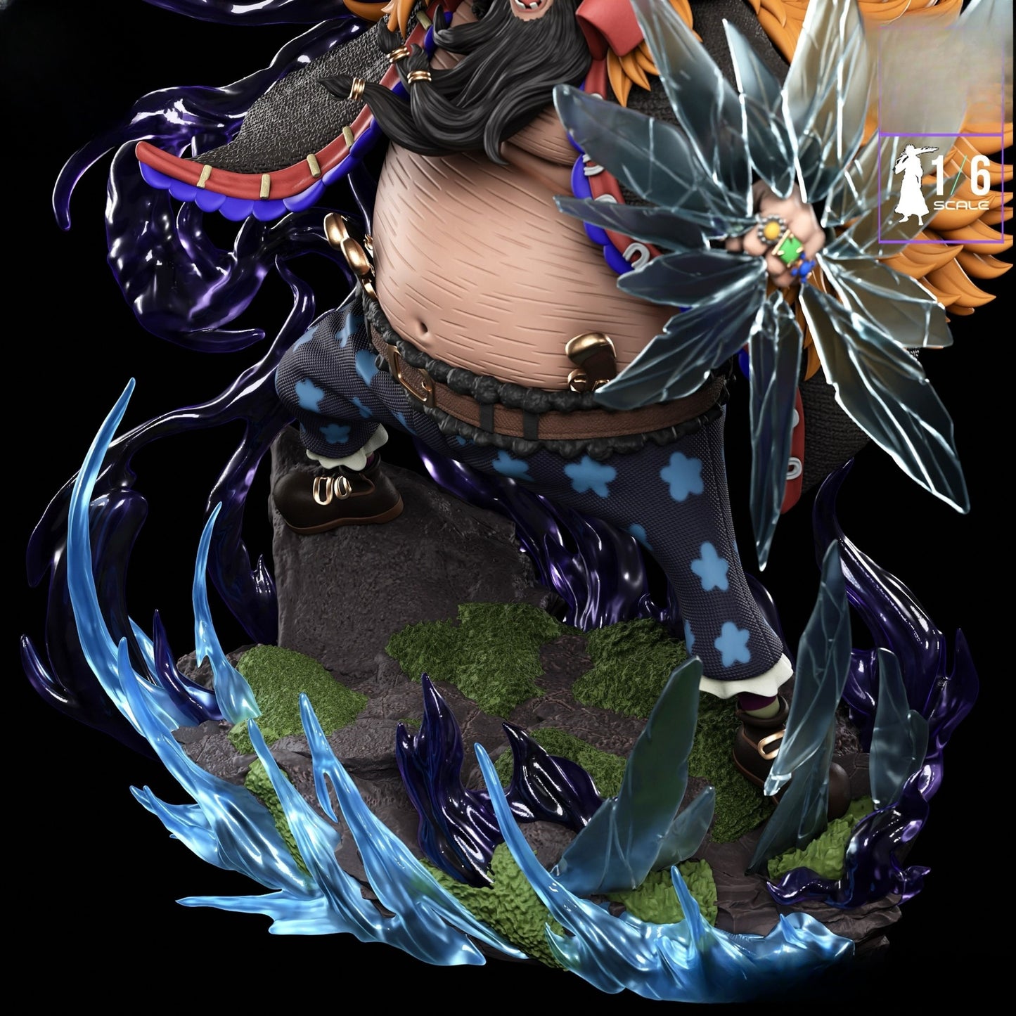 0296 Blackbeard_Marshall D Teach (OP) - STL 3D Print Files