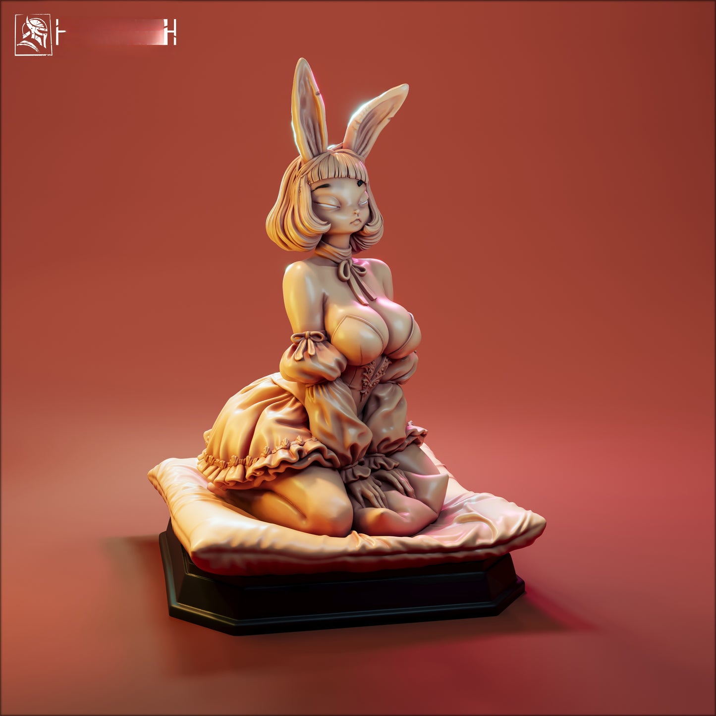 1711 Miko Bunny Alter_Miniature NSFW - STL 3D Print Files