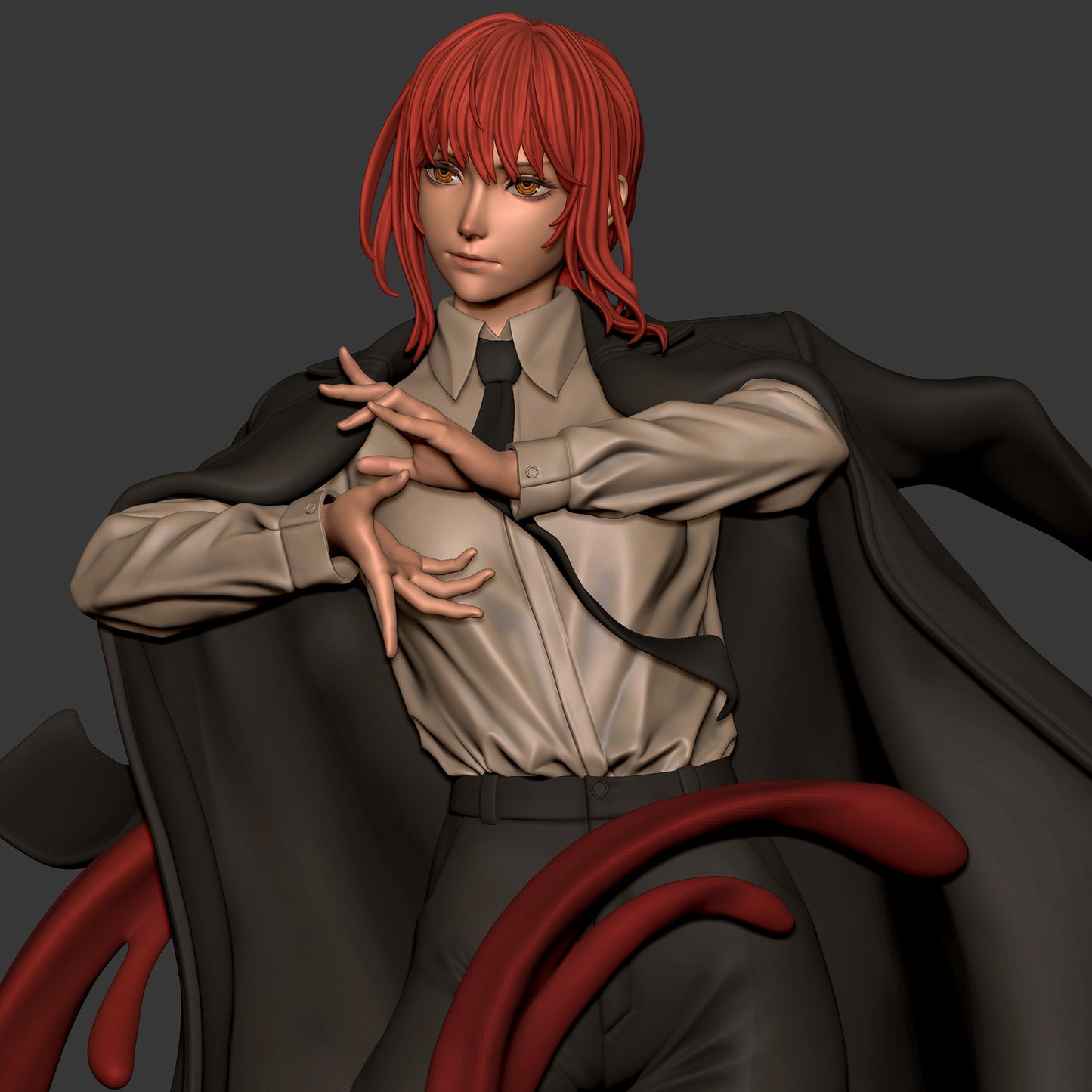 0382 Makima_Chainsaw Man NSFW - STL 3D Print Files