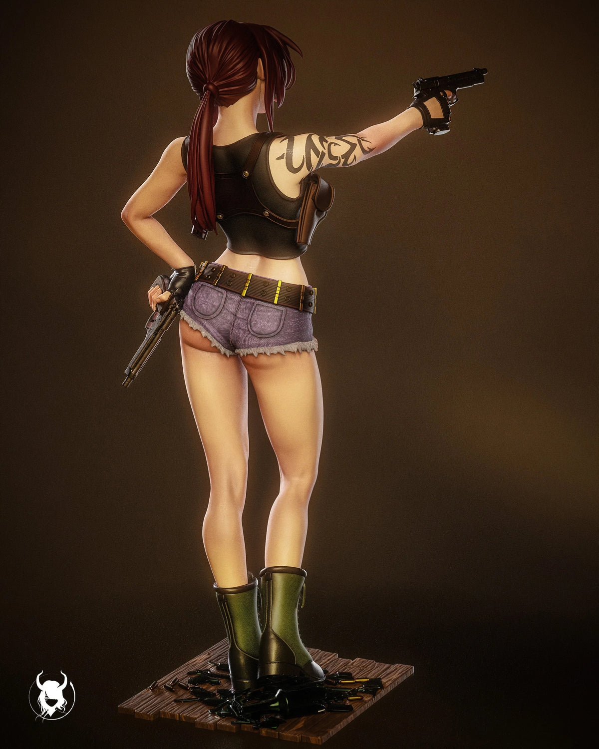 1772 Revy_Black Lagoon NSFW - STL 3D Print Files
