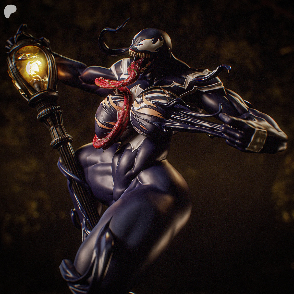 1742 SheVenom_Marvel NSFW - STL 3D Print Files
