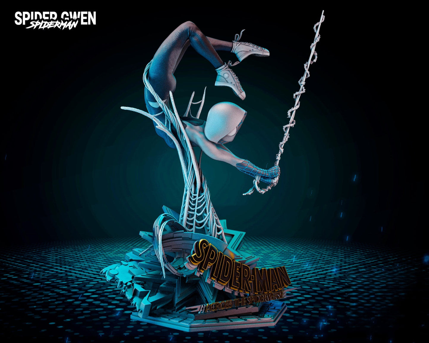0658 Spider Gwen (1491) - STL 3D Print Files