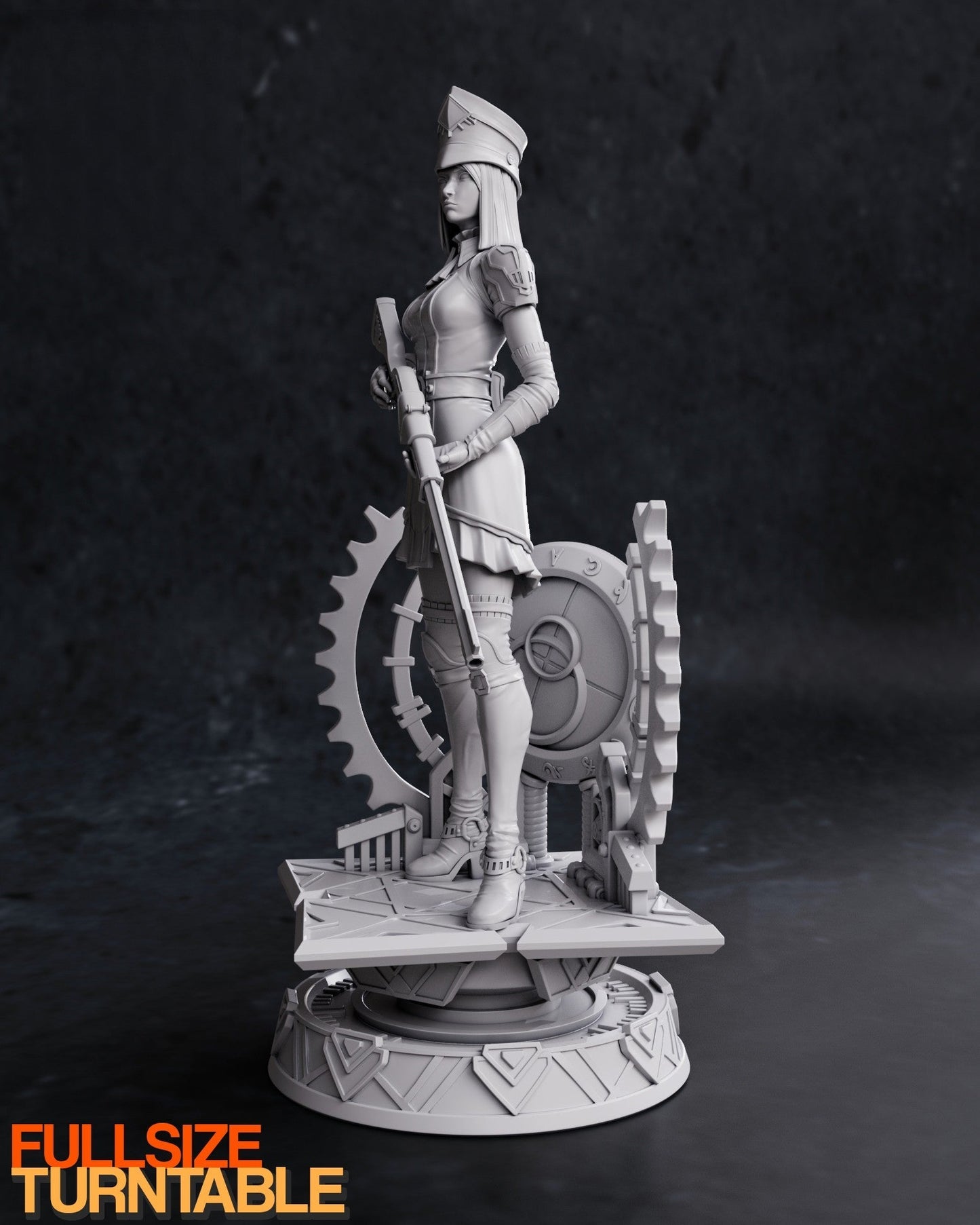 0163 Caitlyn Arcane - League of Legends - STL 3D Print Files