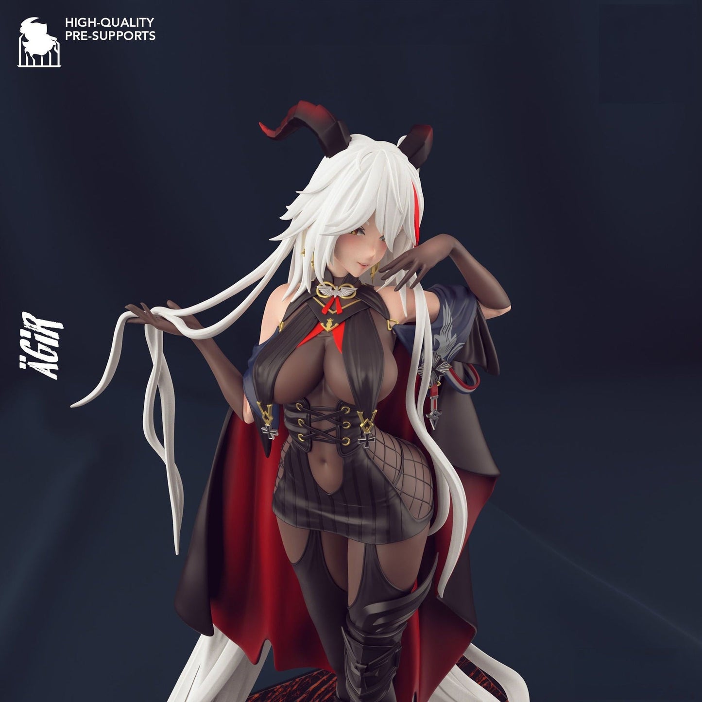 0997 Agir - Azur Lane - STL 3D Print Files