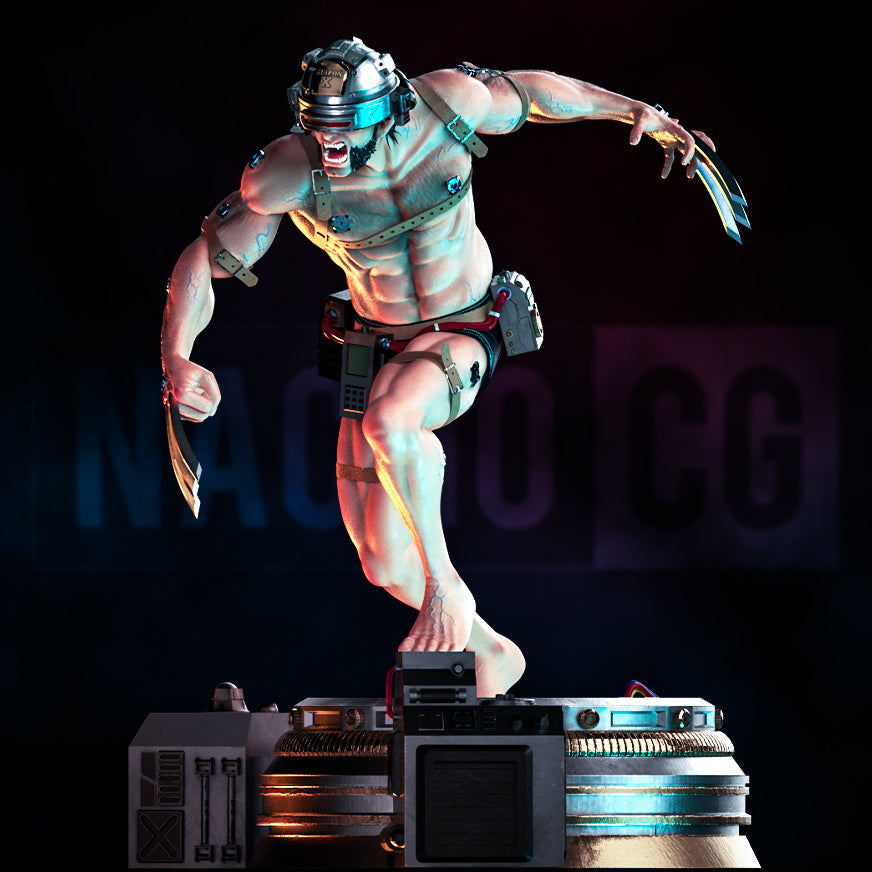 0445 Wolverine Weapon X (1393) - STL 3D Print Files
