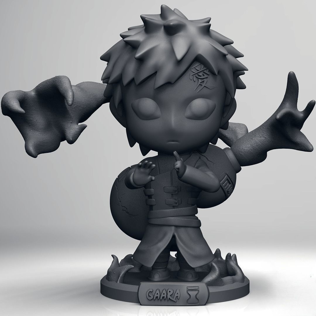 0157 Gaara Naruto - STL 3D Print Files