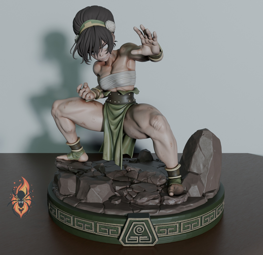 1427 Toph Beifong_Avatar The Last Airbender - STL 3D Print Files