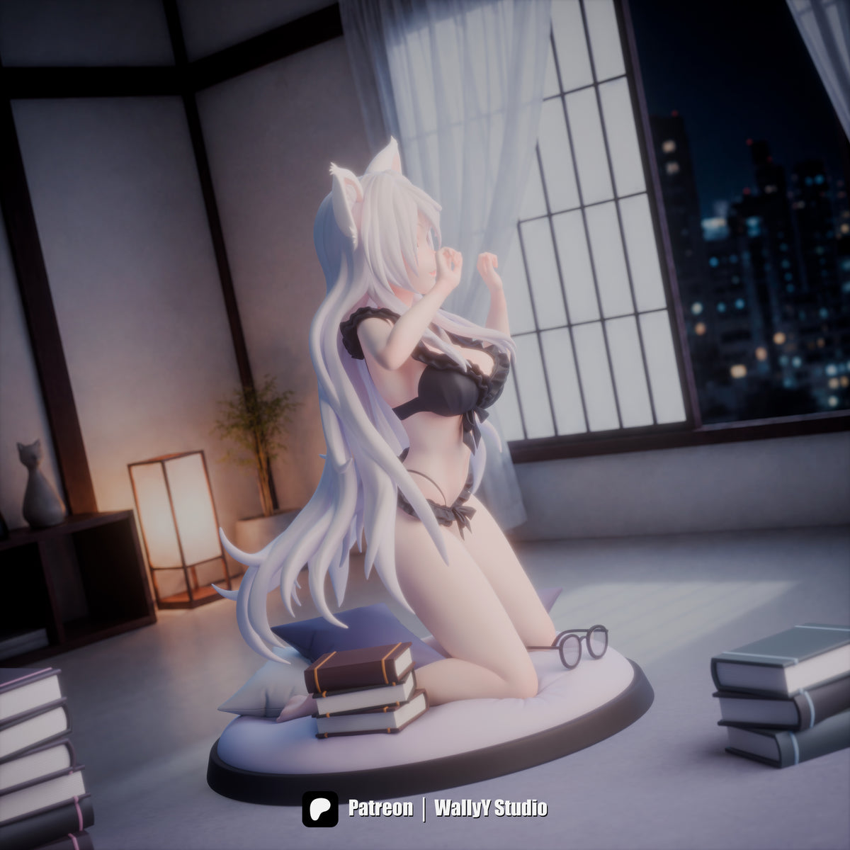1992 Black Hanekawa_Monogatari - STL 3D Print Files