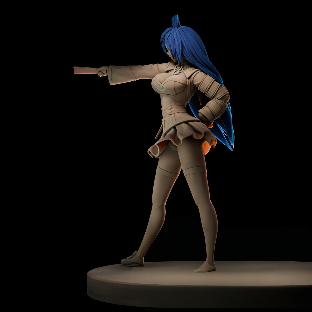 1829 Medaka Kurokami_Medaka Box NSFW - STL 3D Print Files