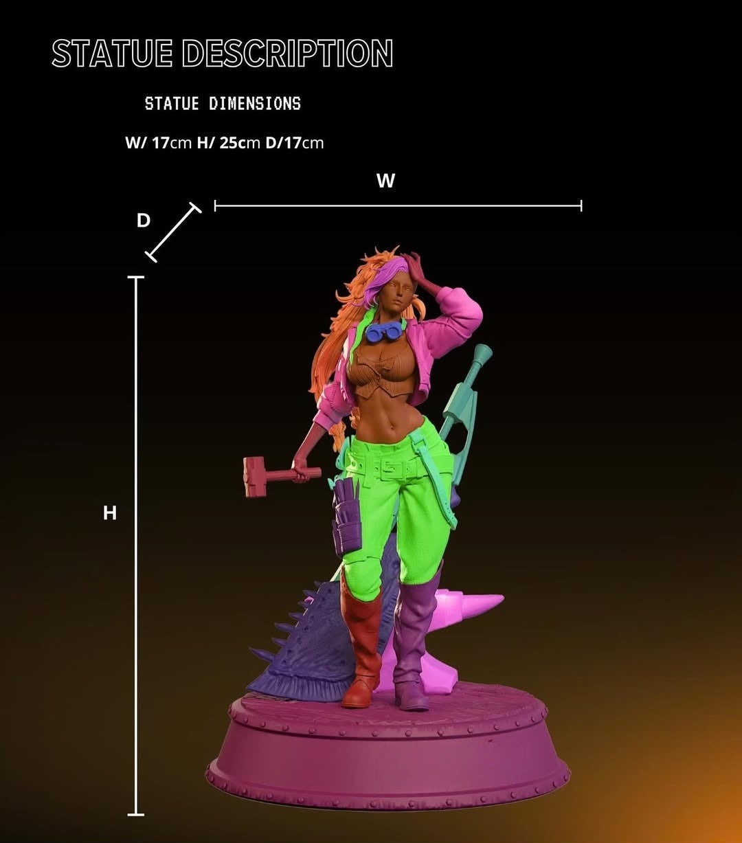1007 Gemma - Monster Hunter Wilds (4043) - STL 3D Print Files
