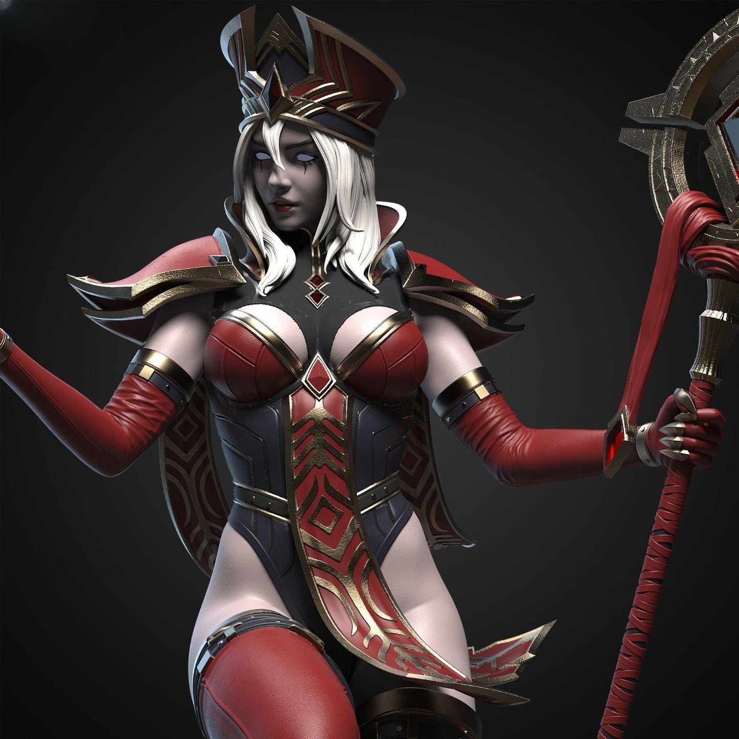 0641 Sally Whitemane NSFW - World of Warcraft (4238) - STL 3D Print Files