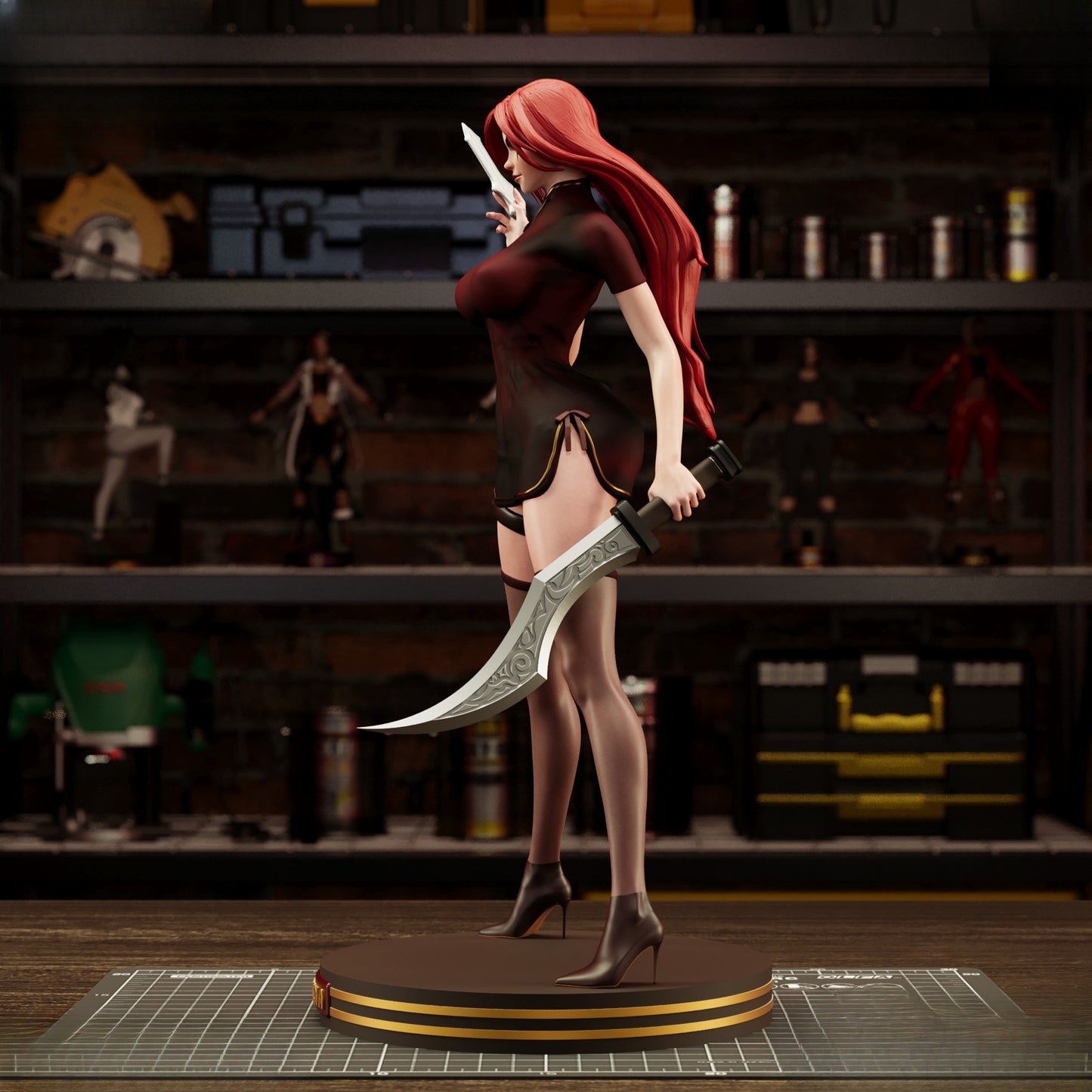 1030 Katarina_League of Legends - STL 3D Print Files