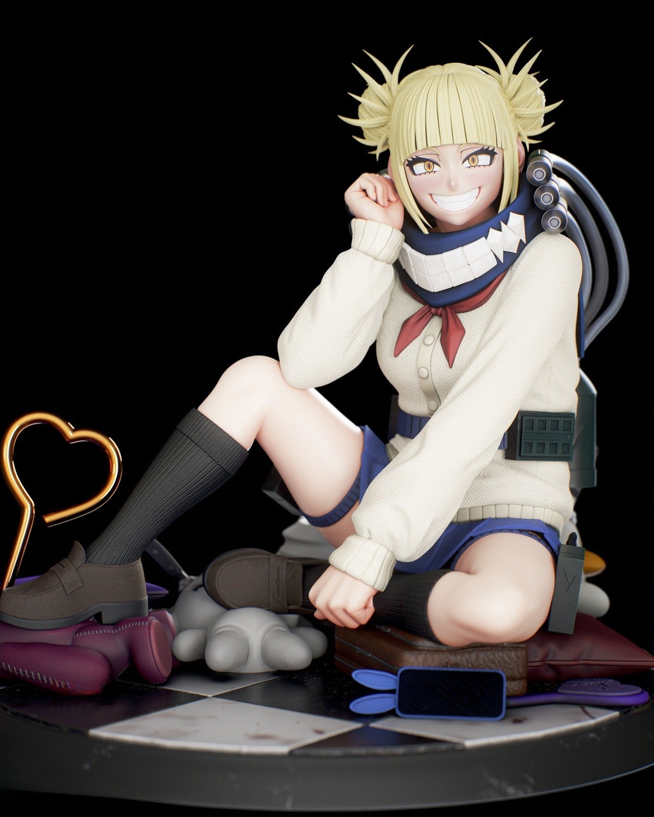 1120 Toga Himiko_My Hero Academia - STL 3D Print Files