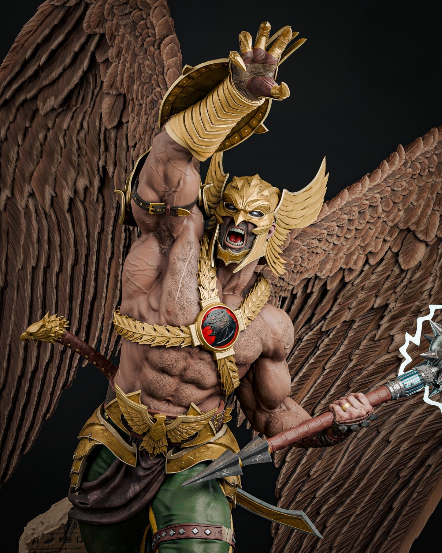 1329 Hawkman_DC Comics - STL 3D Print Files