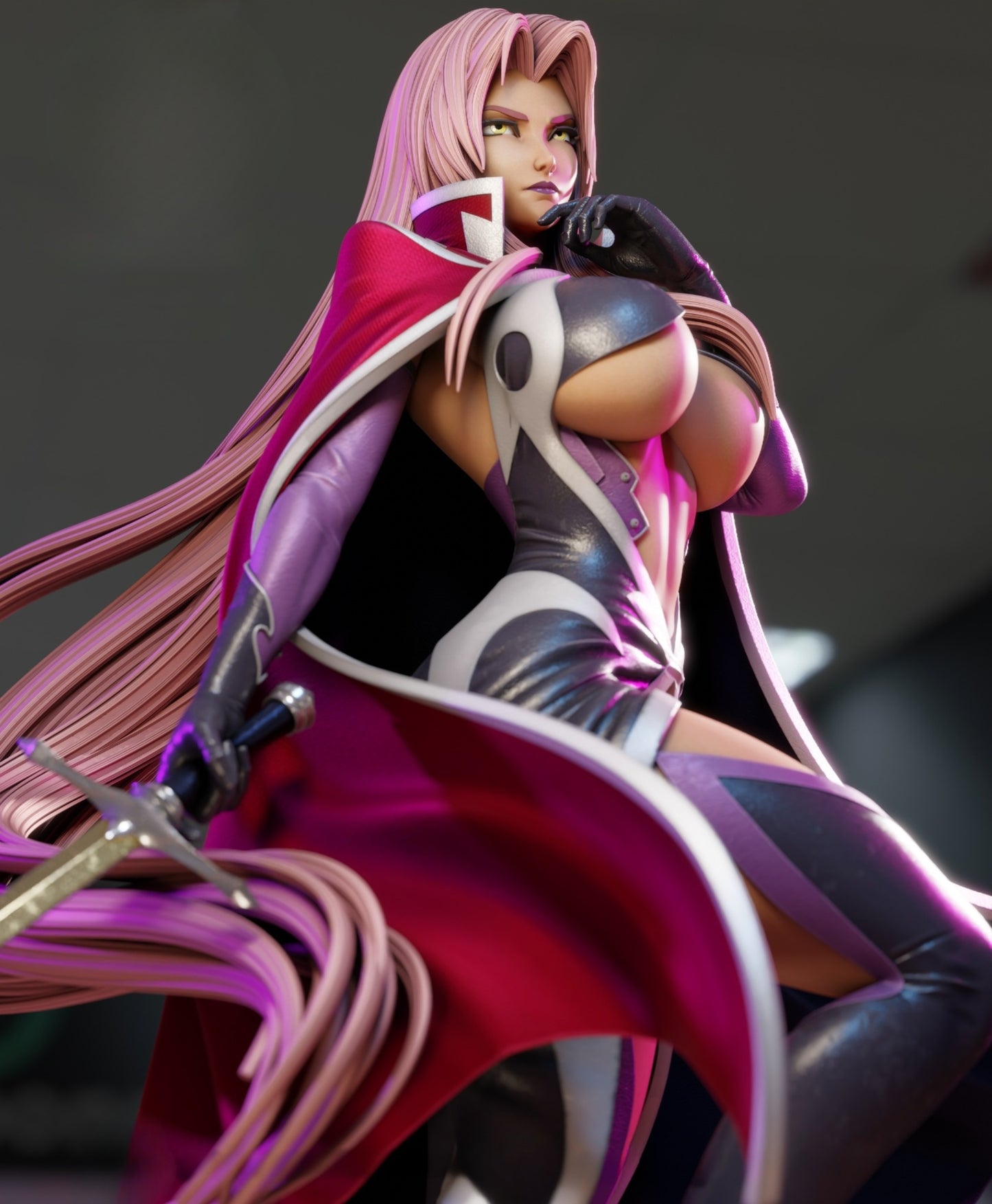1376 Ingrid_Action Taimanin - STL 3D Print Files