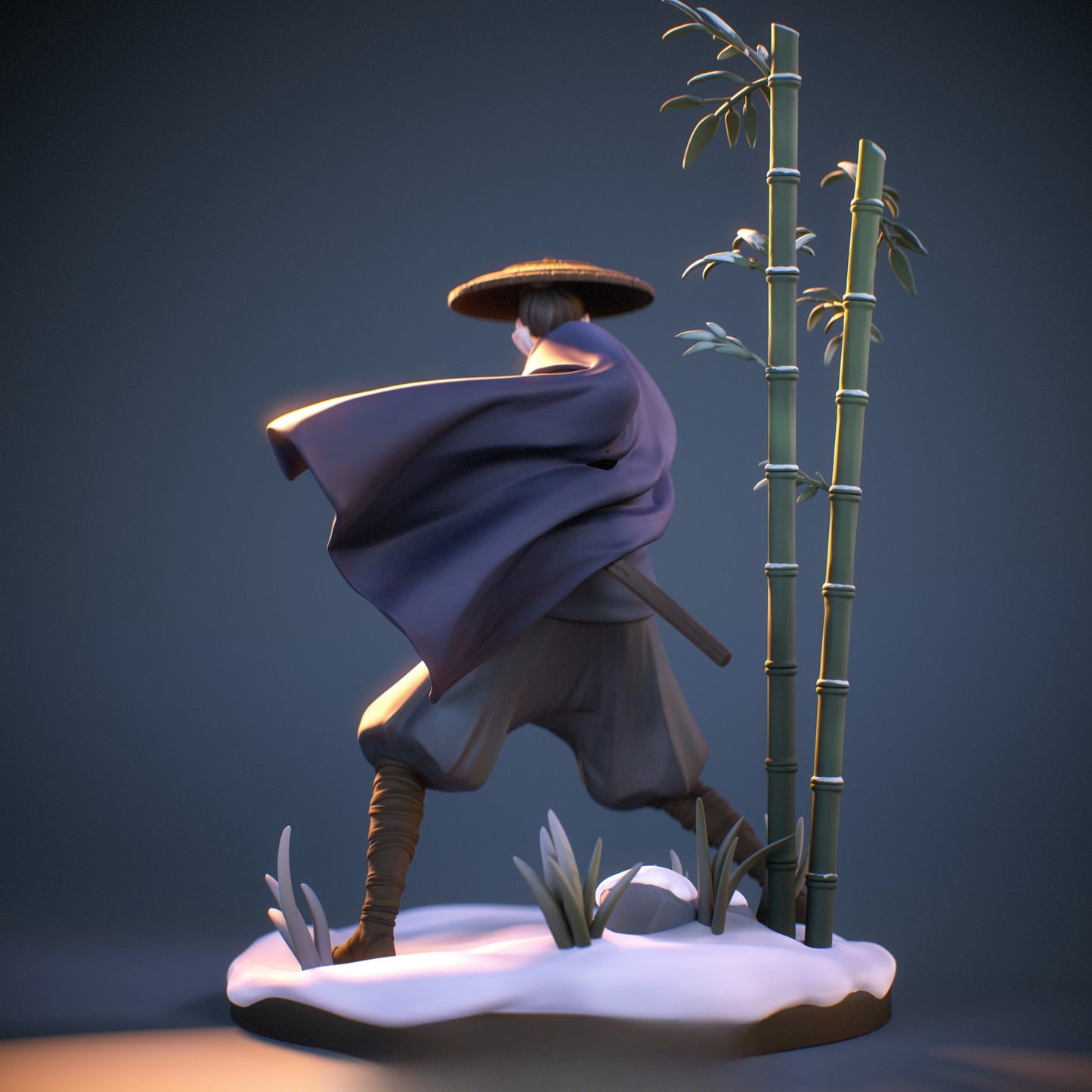 1512 Mizu_Blue Eye Samurai - STL 3D Print Files