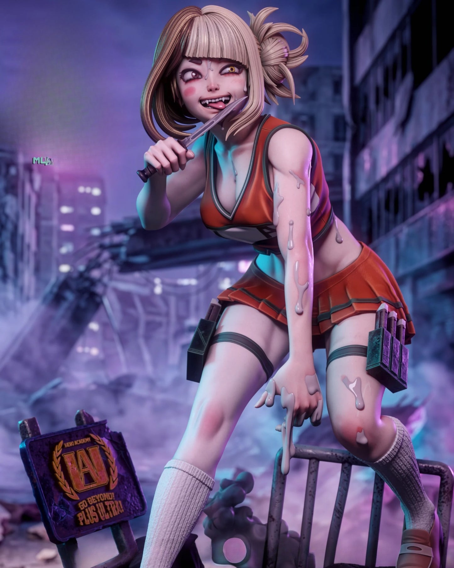 1564 Himiko Toga_My Hero Academia - STL 3D Print Files