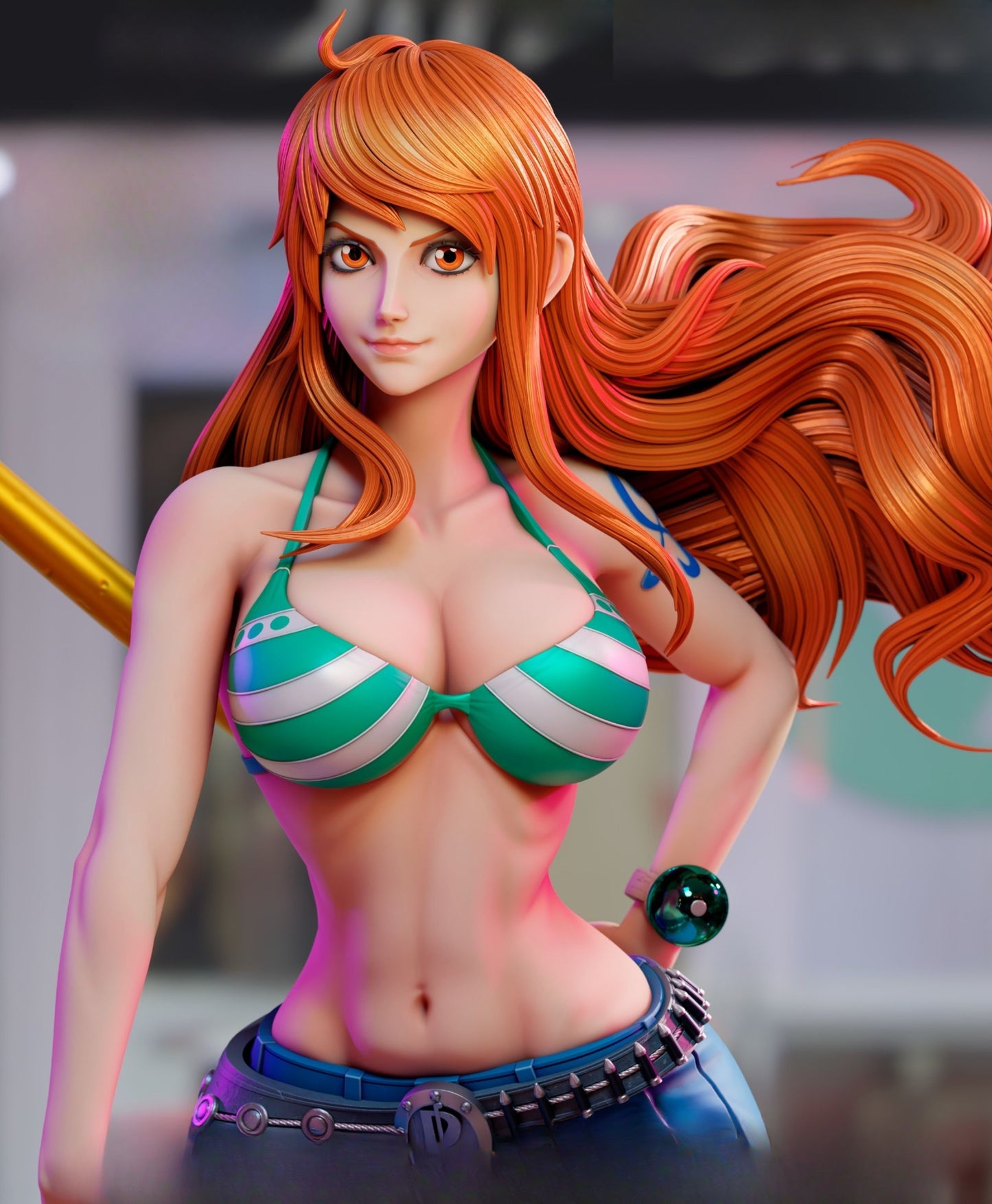0234 Nami (OP) - STL 3D Print Files