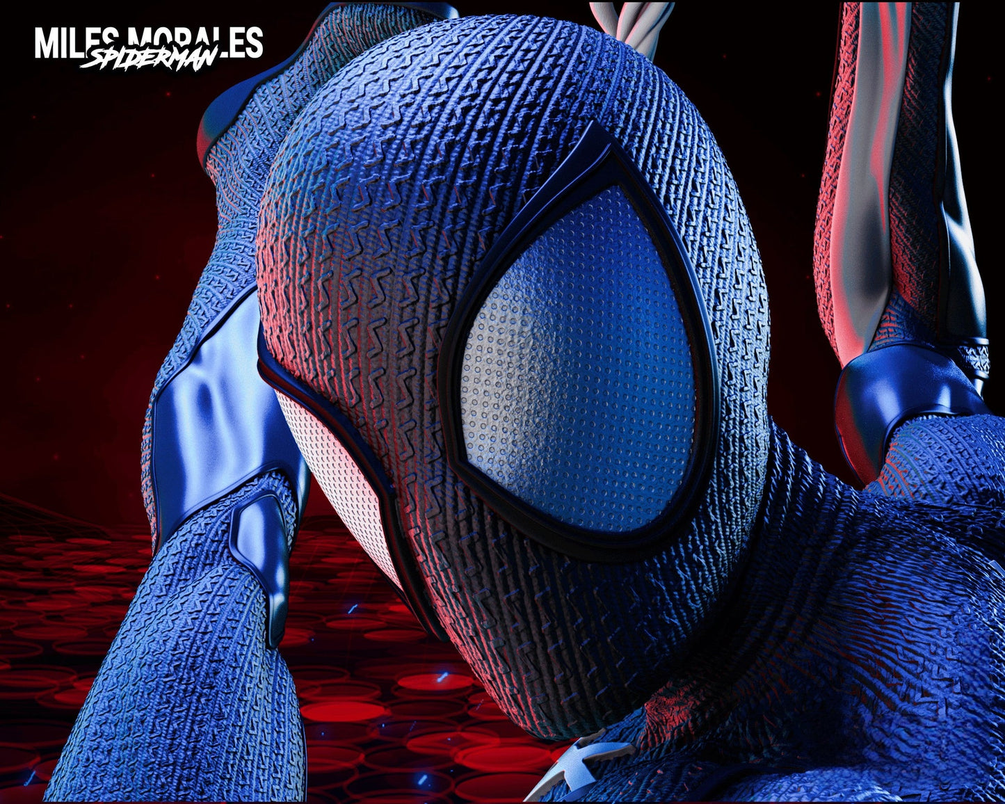 0122 Miles Morales - Spider-Man (1490) - STL 3D Print Files