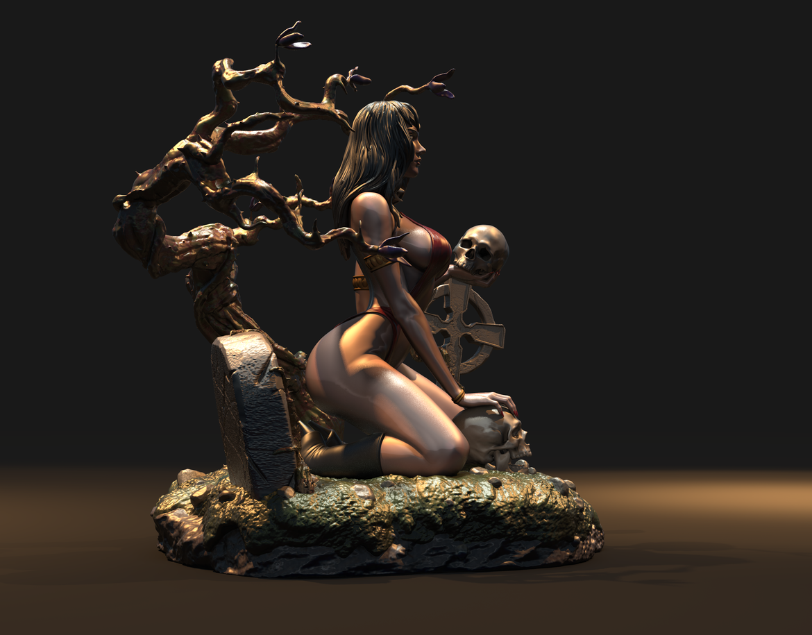 0486 Vampirella NSFW (1322) - STL 3D Print Files